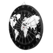 Weltkarten ~ benutzerdefinierbare Farbe Dartscheibe (Vorderseite rechts)