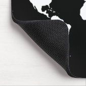 Weltkarten ~ benutzerdefinierbare Farbe Mousepad (Ecke)