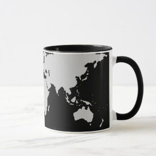 Weltkarten ~ benutzerdefinierbare Farbe Tasse