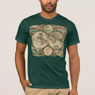 Weltkarten-T - Shirt #1