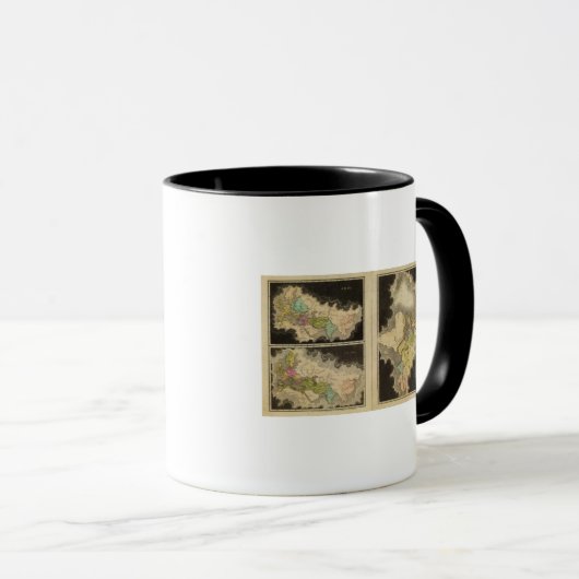 Weltkarten Tasse (VorderseiteRechts)