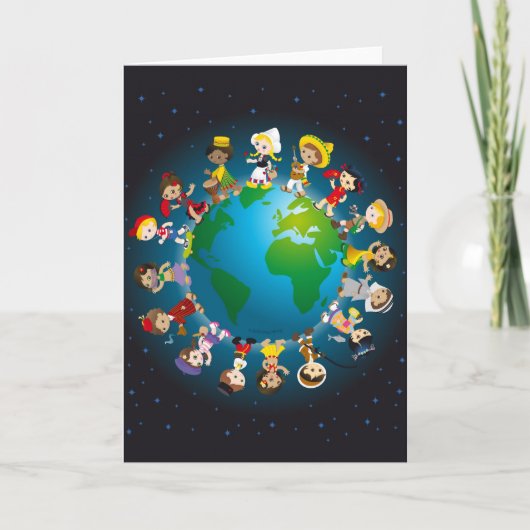 Weltkidz Karte (Vorderseite)