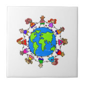 Weltkinder Fliese (Vorderseite)