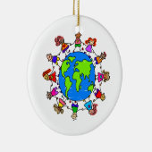 Weltkinder Keramikornament (Rechts)