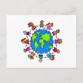 Weltkinder Postkarte (Vorderseite)