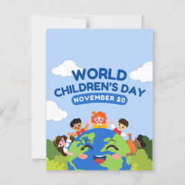 Weltkindertag | 20. November Postkarte