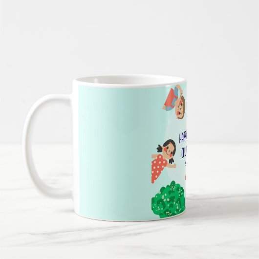 Weltkindertag | Universeller Kindertag Kaffeetasse (Links)