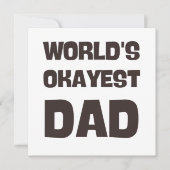 Weltklasse abgesegneter Vater (Vorderseite)