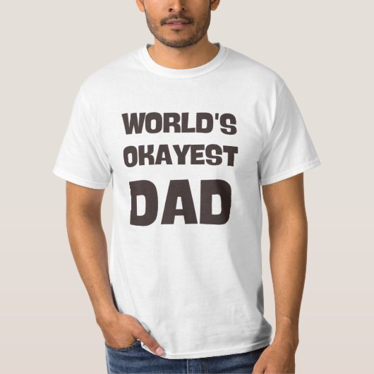 Weltklasse abgesegneter Vater T-Shirt (Vorderseite)