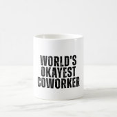 Weltklasse Coworker Funny Kaffeetasse (Mittel)
