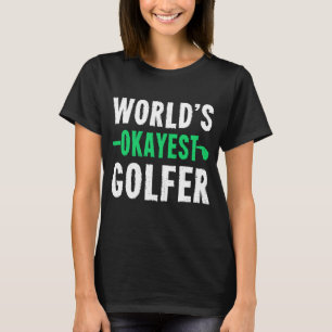 Weltklasse Golfer Funny Golf Retro Vintag Go T-Shirt