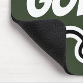 Weltklasse golfer lustiges Mauskadengeschenk Mousepad (Ecke)