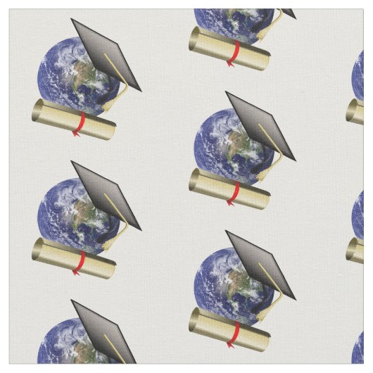 Weltklasse Grad Cap/Diploma Stoff (Nahaufnahme)