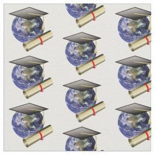 Weltklasse Grad Cap/Diploma Stoff