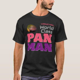 Weltklasse Pan Man in BLACK T-Shirt