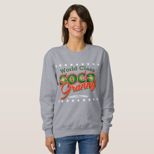 Weltklasse Soca Granny Sweatshirt (Vorne ganz)