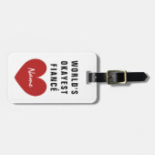 Weltklasse "Superstar Fiancé"-Gepäckmarke für Bräu Gepäckanhänger (Vorderseite horizontal)