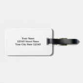 Weltklasse "Superstar Fiancé"-Gepäckmarke für Bräu Gepäckanhänger (Rückseite horizontal)