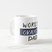 Weltklasse Vater Funny Kaffeetasse (Vorderseite Links)
