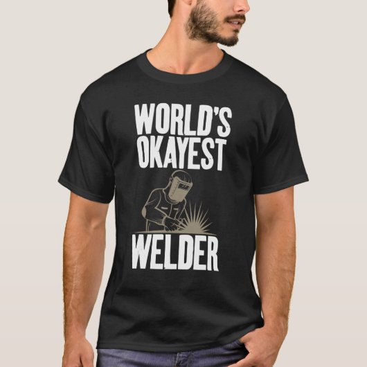 Weltklasse-Welder-Welder-Gummi-Welding-Apparel T-Shirt (Vorderseite)