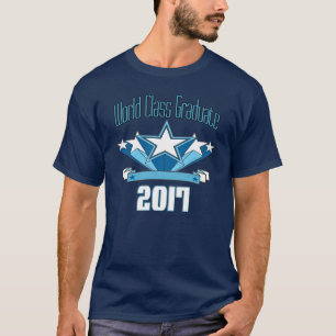 Weltklassen-Absolvent-Klasse von Abschluss 2017 T-Shirt