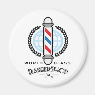Weltklassen-Friseursalon Magnet