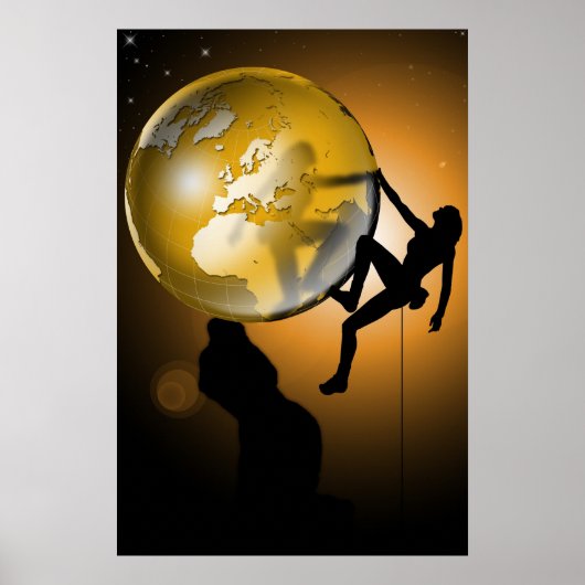Weltklettern Poster (Vorne)