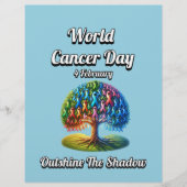 Weltkrebstag. 4. flyer (Vorne)