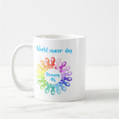 Weltkrebstag Kaffeetasse (Links)