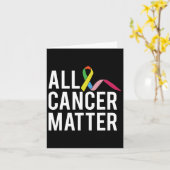 Weltkrebstag Karte (Gelbe Blume)