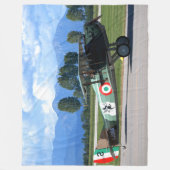 WELTKRIEG 1 KÄMPFER FLUGZEUG FLEECEDECKE (Vorderseite)