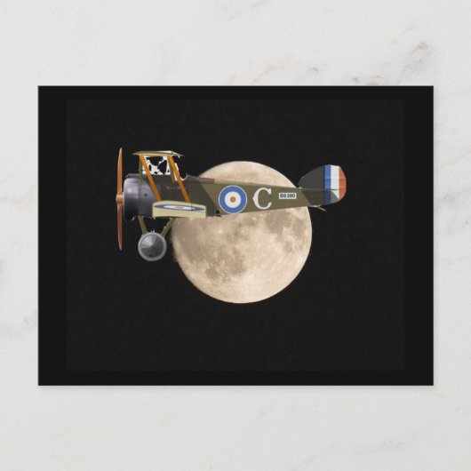 WELTKRIEG 1 LUFTFAHRZEUGE POSTKARTE (Vorderseite)