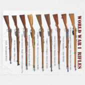 WELTKRIEG 1 REIFEN FLEECEDECKE (Vorderseite (Horizontal))