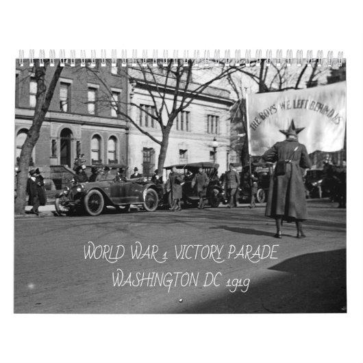WELTKRIEG 1 SIKTORPARADE UND WASHINGTON DC 1919 KALENDER (Titelbild)