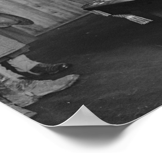 Weltkrieg 1 YMCA Pool Hall, 1910er Poster (Ecke)