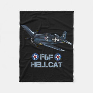 Weltkrieg 2 F6f Hellcat Kampfflugzeug Fleecedecke