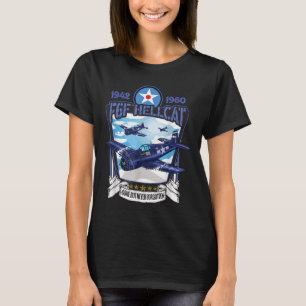 Weltkrieg 2 F6f Hellcat Kampfflugzeug T-Shirt