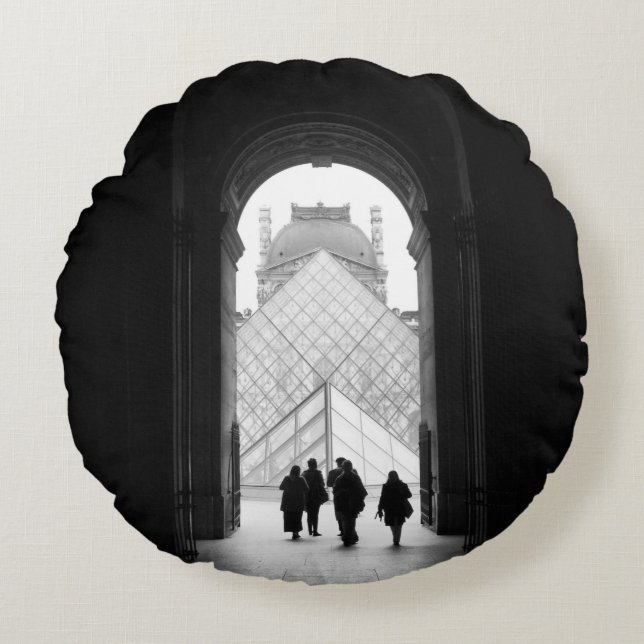 WELTKRIEG 2 IN FRANKREICH RUNDES KISSEN (Vorderseite)