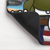 Weltkrieg 2 Kilroy Mousepad (Ecke)