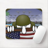 Weltkrieg 2 Kilroy Mousepad (Mit Mouse)