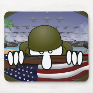 Weltkrieg 2 Kilroy Mousepad