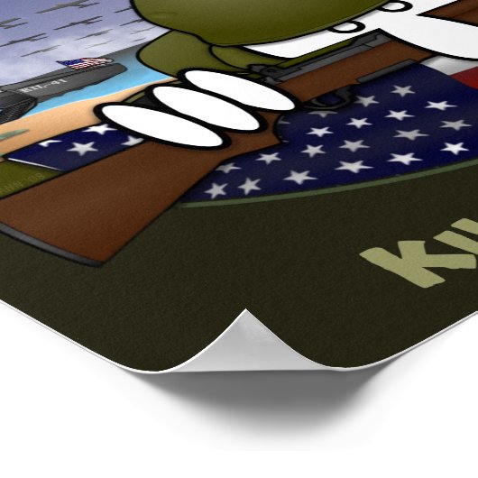 Weltkrieg 2 Kilroy Poster 1 (Ecke)