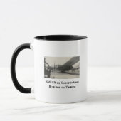 Weltkrieg B-29 Bomber auf Tarmac Foto Kaffeekoffe  Tasse (Links)