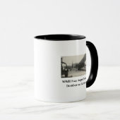 Weltkrieg B-29 Bomber auf Tarmac Foto Kaffeekoffe  Tasse (VorderseiteRechts)
