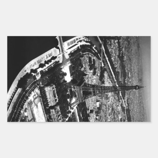 Weltkrieg befreites Paris Rechteckiger Aufkleber (Vorderseite)