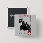 Weltkrieg Button (Vorne & Hinten)