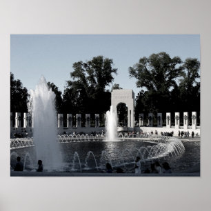 Weltkrieg-Denkmal Poster