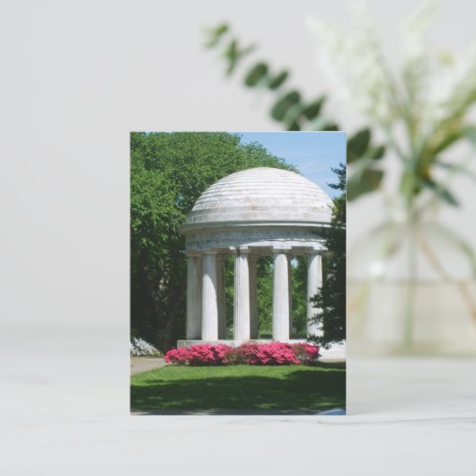 Weltkrieg-Denkmal Postkarte (Stehend Vorderseite)