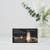 Weltkrieg-Denkmal-Visitenkarte Visitenkarte (Stehend Vorderseite)