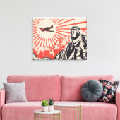 Weltkrieg der japanischen Armee 2 Leinwand (Insitu (Wohnzimmer))